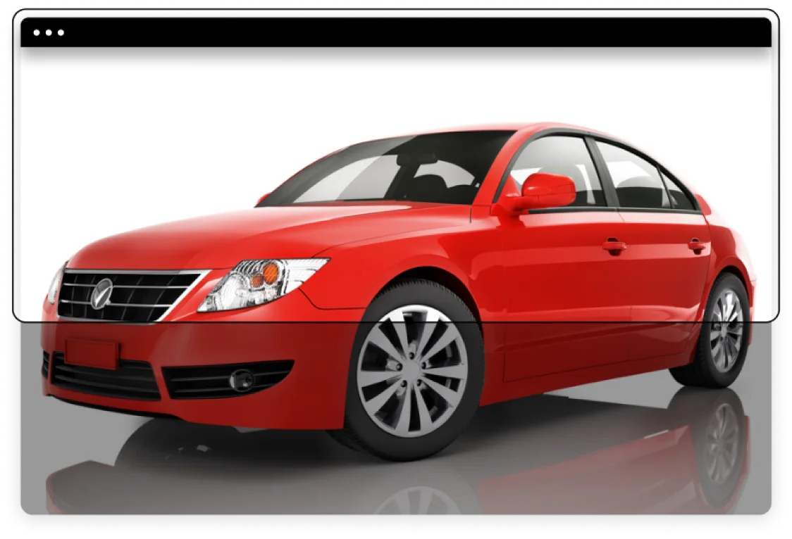 Clipping path also car photo | Vertical Clipping